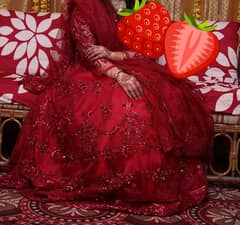 Red heavy maxi Maria B