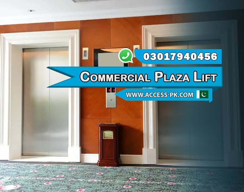 Commercial Building Lifts / public plaza Lifts / Elevator for Flats 2