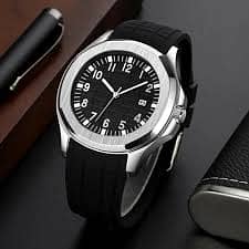 Watch For Mens Nautilus Design Rubber Strap | Watch For Girls | Watch