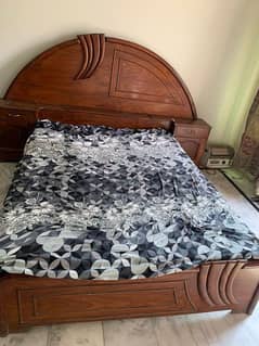 Wooden bed for sale