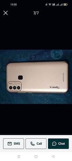 spark s6 gold color in warranty with box 0313-1727666