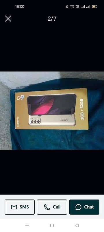 spark s6 gold color in warranty with box 0313-1727666 2