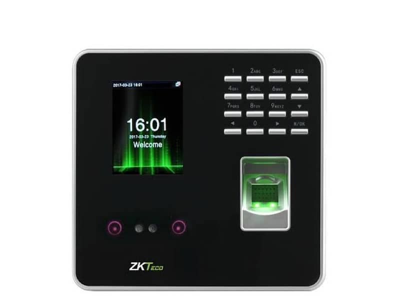 Zkteco Fingerprints attendence machine and door lock electric security 1