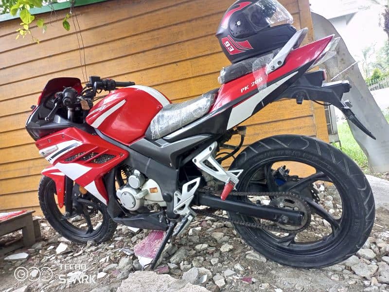 Power leo 200cc colour red original condition 5