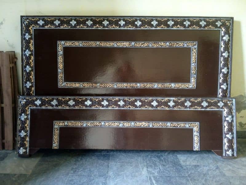 Double bed king size new candetion for sale in Lahore 1