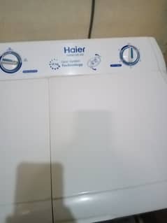 haier washing machine use but new condition