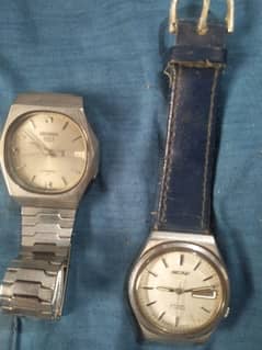 2 used Seiko Watches