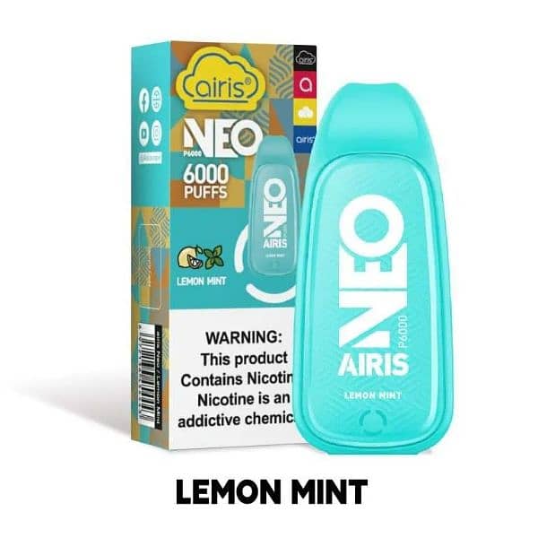 NEW Airis Neo P6000 Disposable Vape 3