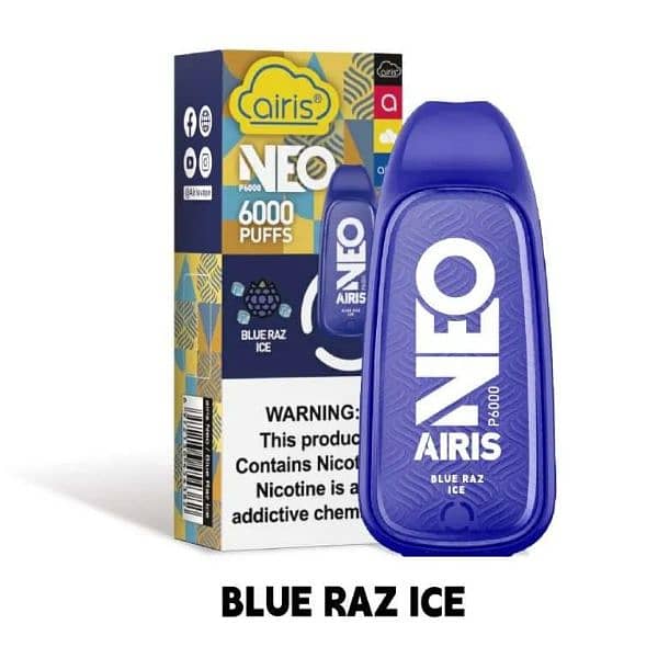 NEW Airis Neo P6000 Disposable Vape 5