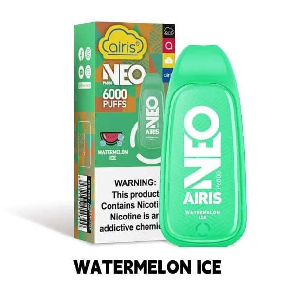 NEW Airis Neo P6000 Disposable Vape 7