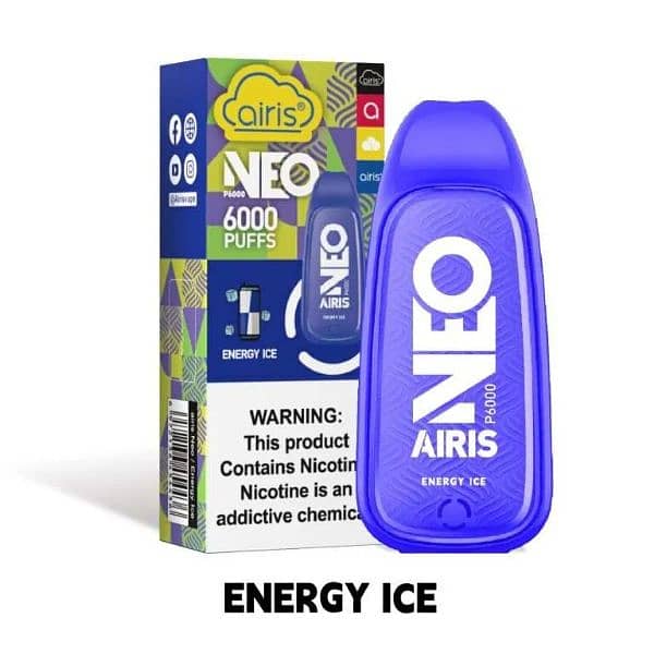 NEW Airis Neo P6000 Disposable Vape 8