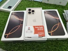 Iphone 16pro max jv 256gb desert titanium BOX PACK available