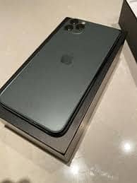 Iphone 11 Pro max 256 gb physical dual sim PTA approved with box