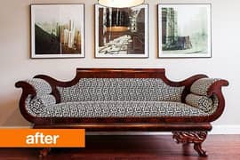 L shape sofa / sofa set / sofa repair / fabric change / sofa poshish