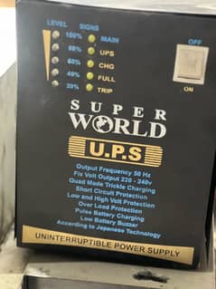 1000 watts 2 ups just 3 months used