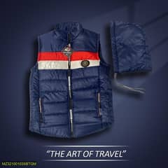 Mens Parachute Quilted Plan Jacket