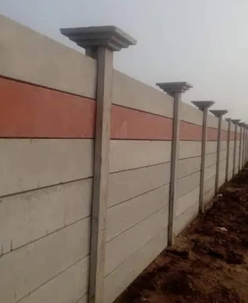 Boundary Walls|Concrete’s unique Paneling System|security solution 3