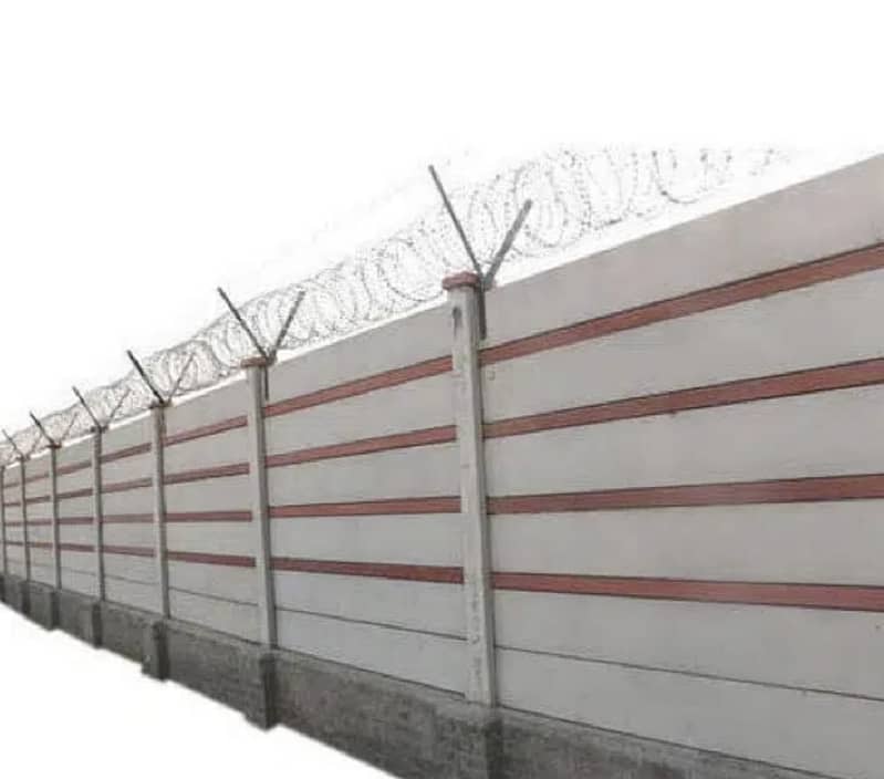 Boundary Walls|Concrete’s unique Paneling System|security solution 5