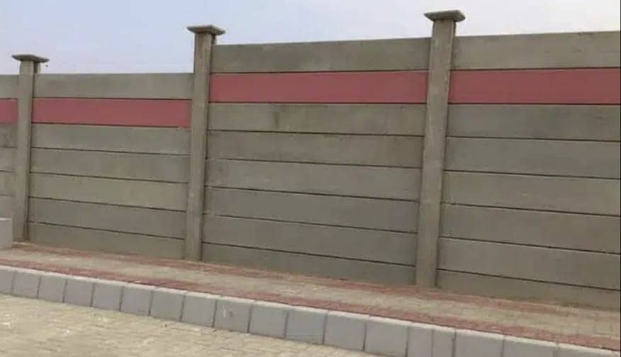 Boundary Walls|Concrete’s unique Paneling System|security solution 7