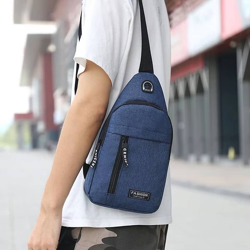 Casual Shoulder Sports Sling Bag Chest Bag Crossbody Bag 5