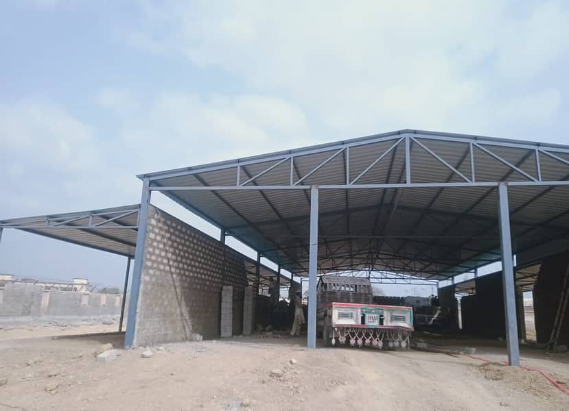 Aircraft Hangars shed Structures  Marquee Shades steel structure 7