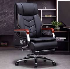 Recliner Lounge Leather Padded Executive Office Boss Chair