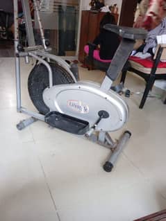 Exercise air bike 2 in 1 cycle contact 03234922908