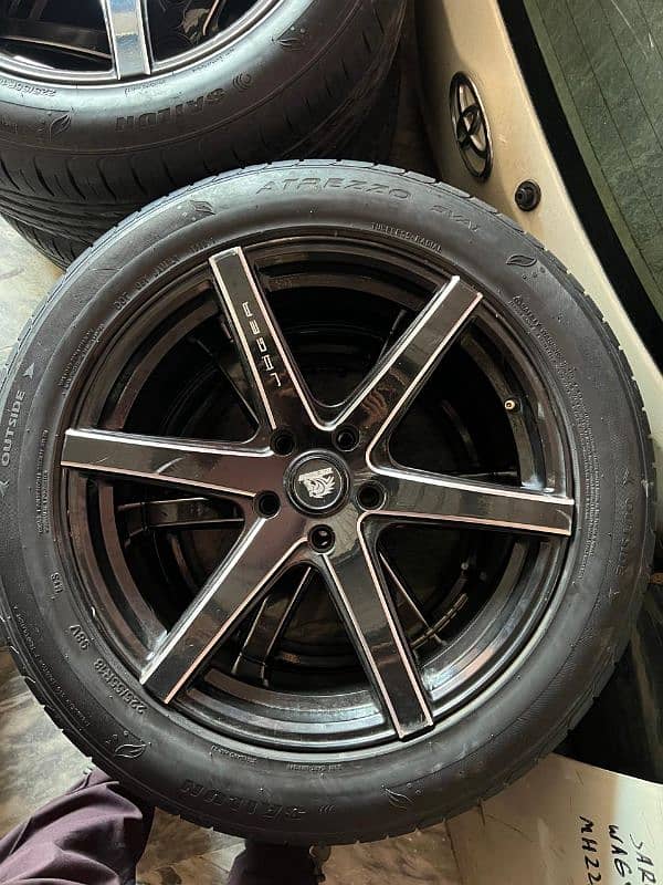 18 Inch Rim with brand new tyre 1