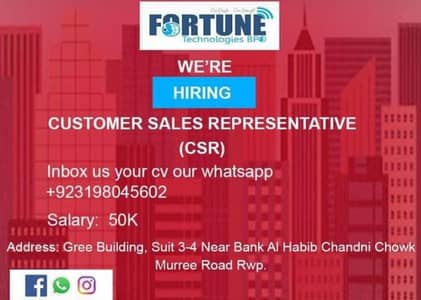 Customer service Representative