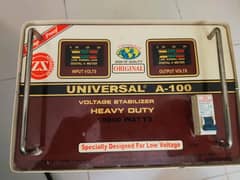 universal voltage stabiliser (heavy duty A-100)