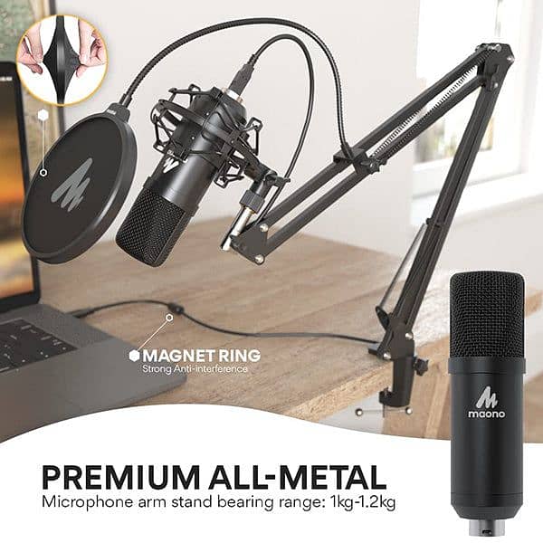 Maono Aua04 USB Condenser Microphone 3