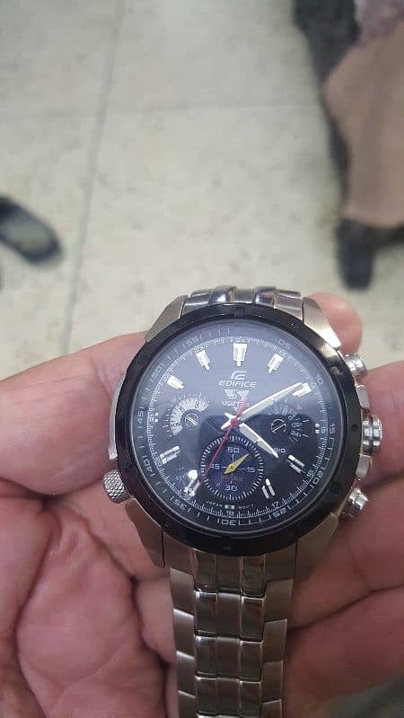 Original Casio Edifice coronograph Wrist Watch Brandnew 8