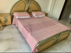 Bed Set & Chairs For Sale