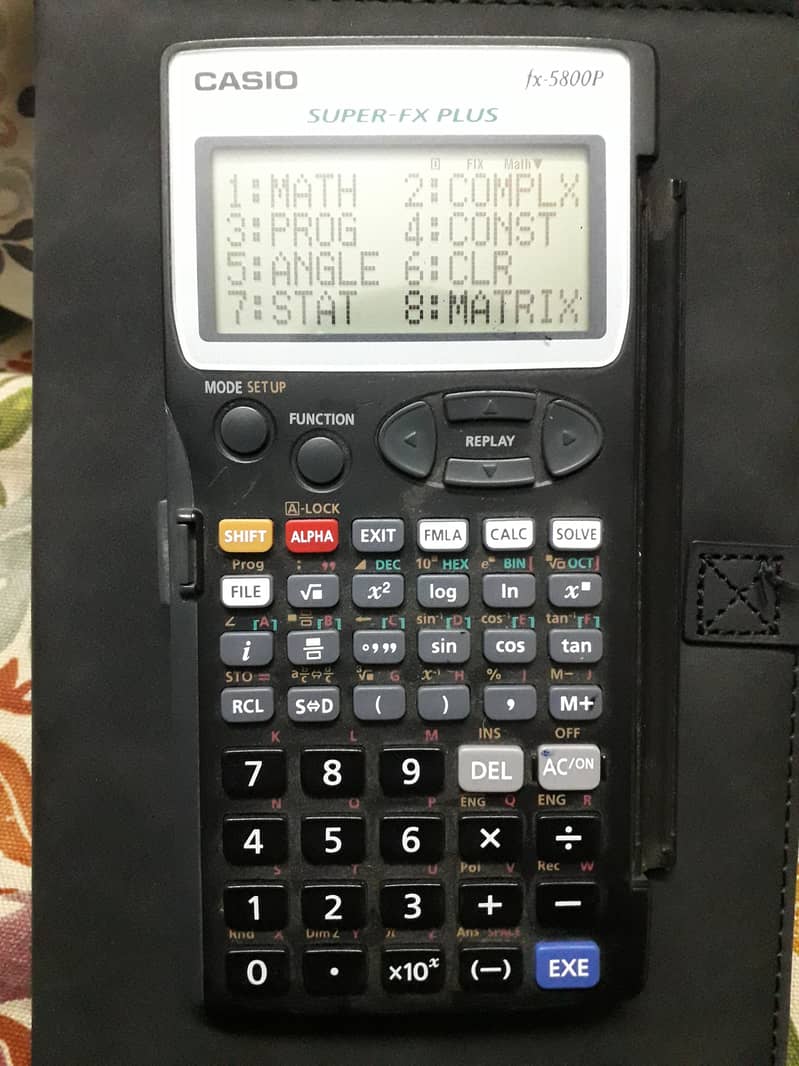 Casio FX 5800P 1