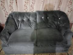 7 Seater Sofa Set in Welvet cloth