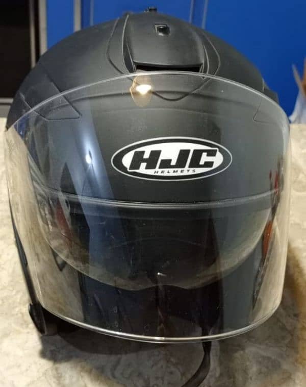 HJC I30 Matt Black Open Face Helmet (Size= Small) 1