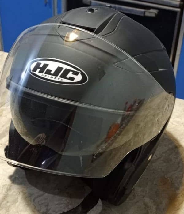 HJC I30 Matt Black Open Face Helmet (Size= Small) 2