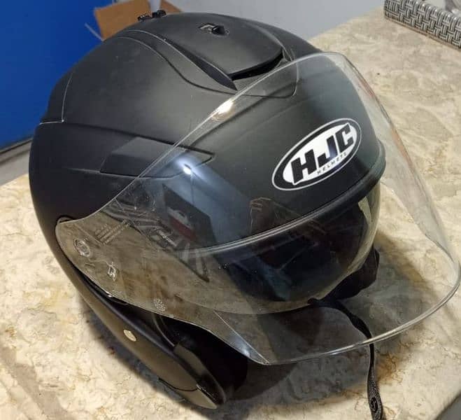 HJC I30 Matt Black Open Face Helmet (Size= Small) 3