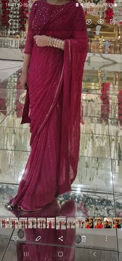 Chiffon saree