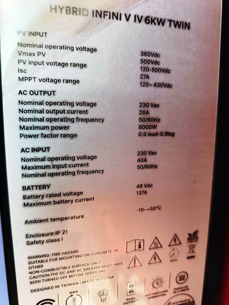 Knox 6 Kw Hybrid Solar Inverter 9