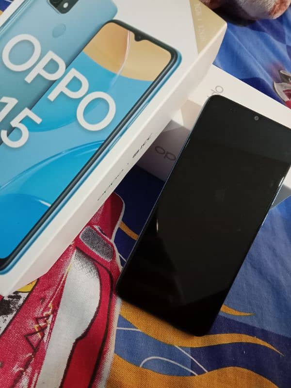 Oppo A15 finger print phone (3/32) 0