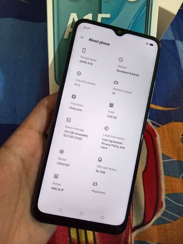 Oppo A15 finger print phone (3/32) 11