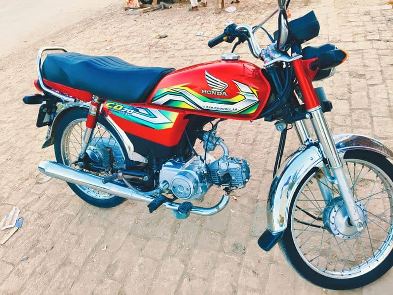 Honda CD70 2023 Condition 10/10 2