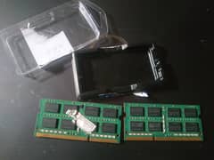 Two 4 GB rams ddr3