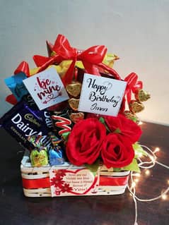 Birthday gift, Customised gift, gift basket,gift box,bouquet available