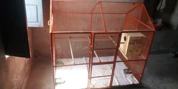 iron cage With move able baring tayer 2 sipmle 2 with lock.