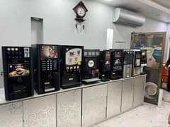 Tea & Coffee vending machines/6 months warranty/free installation