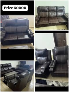 Sofa Set / 7 Seater Sofa / Luxury Sofa Set New Condition with Table