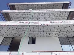 wall Aluminium cladding sheet wall Dlx bond roco bond / Interior work