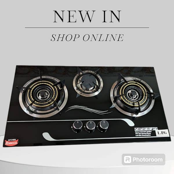 Automatic Glass china burner Hob 1